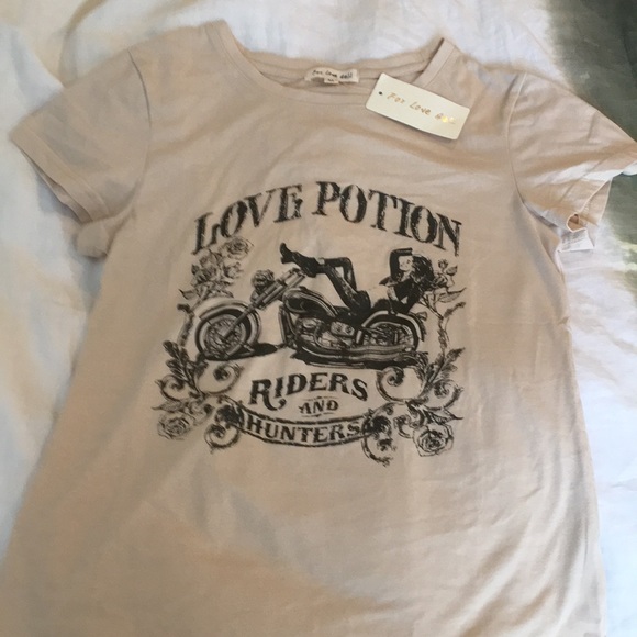 Love Potion Gypsy Boho motorcycle T-shirt - Picture 4 of 4
